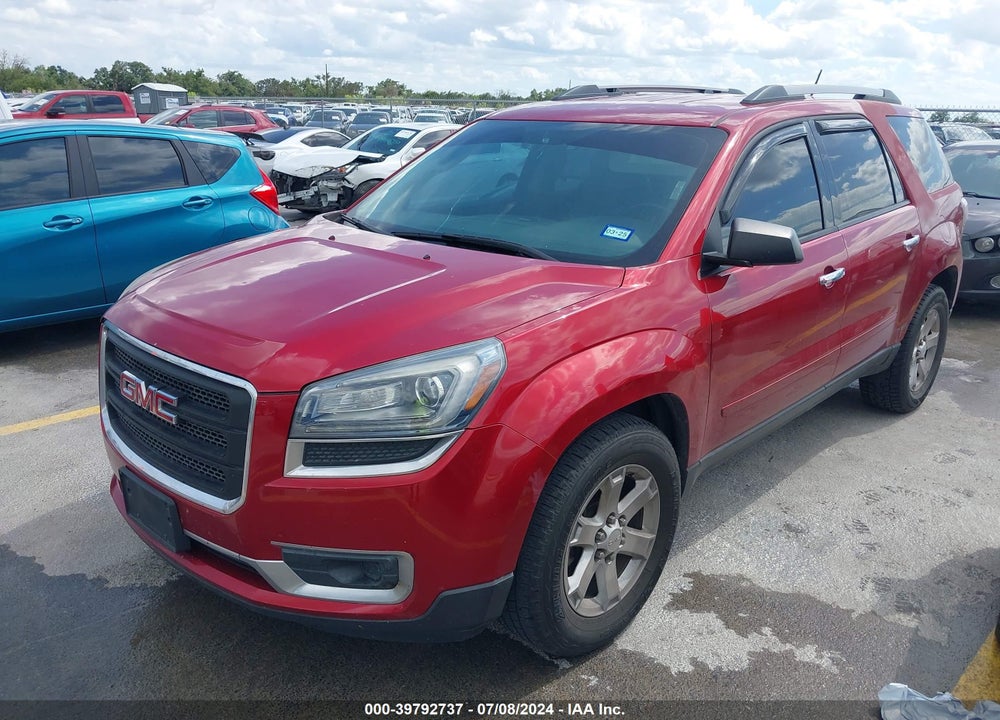 2014 GMC ACADIA SLE-2 VIN: 1GKKRPKD4EJ188549