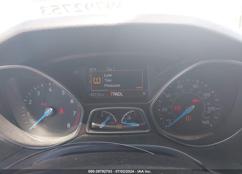 2017 FORD FOCUS SE VIN: 1FADP3F25HL336766