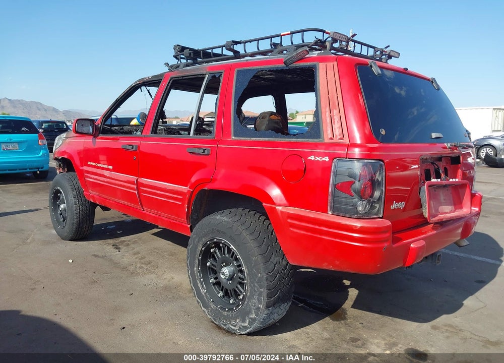 1996 JEEP GRAND CHEROKEE VIN: 1J4GZ78Y8TC296793