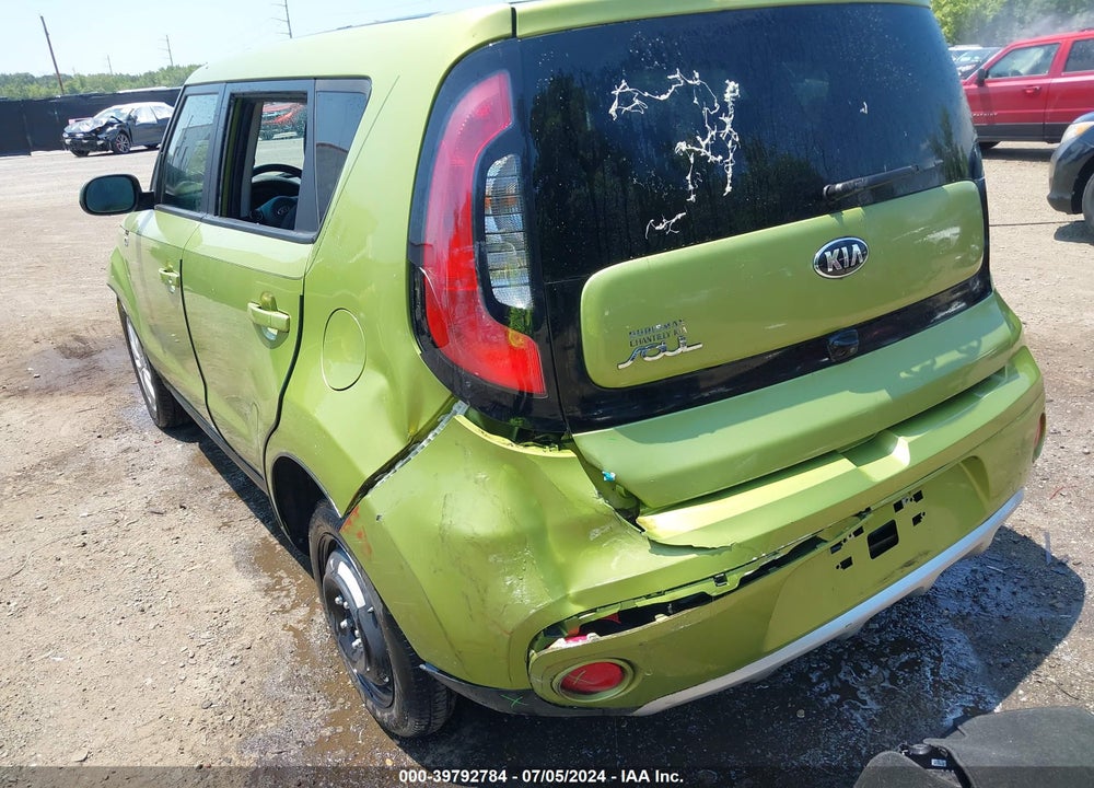 2017 KIA SOUL VIN: KNDJP3A56H7878482