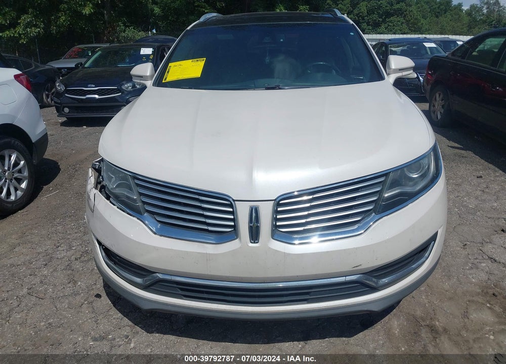 2017 LINCOLN MKX SELECT VIN: 2LMPJ6KR8HBL21868