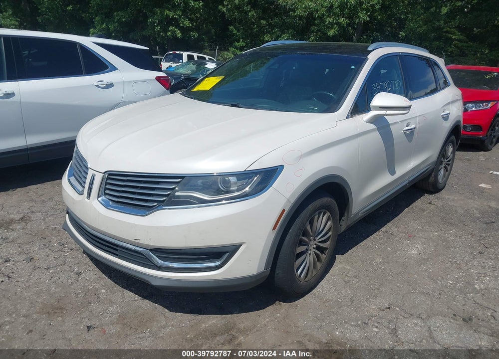 2017 LINCOLN MKX SELECT VIN: 2LMPJ6KR8HBL21868