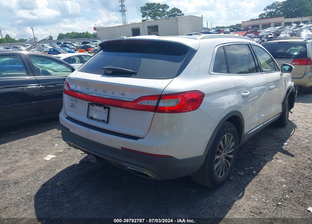 2017 LINCOLN MKX SELECT VIN: 2LMPJ6KR8HBL21868