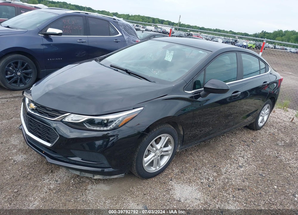 2018 CHEVROLET CRUZE LT AUTO VIN: 1G1BE5SM2J7210737