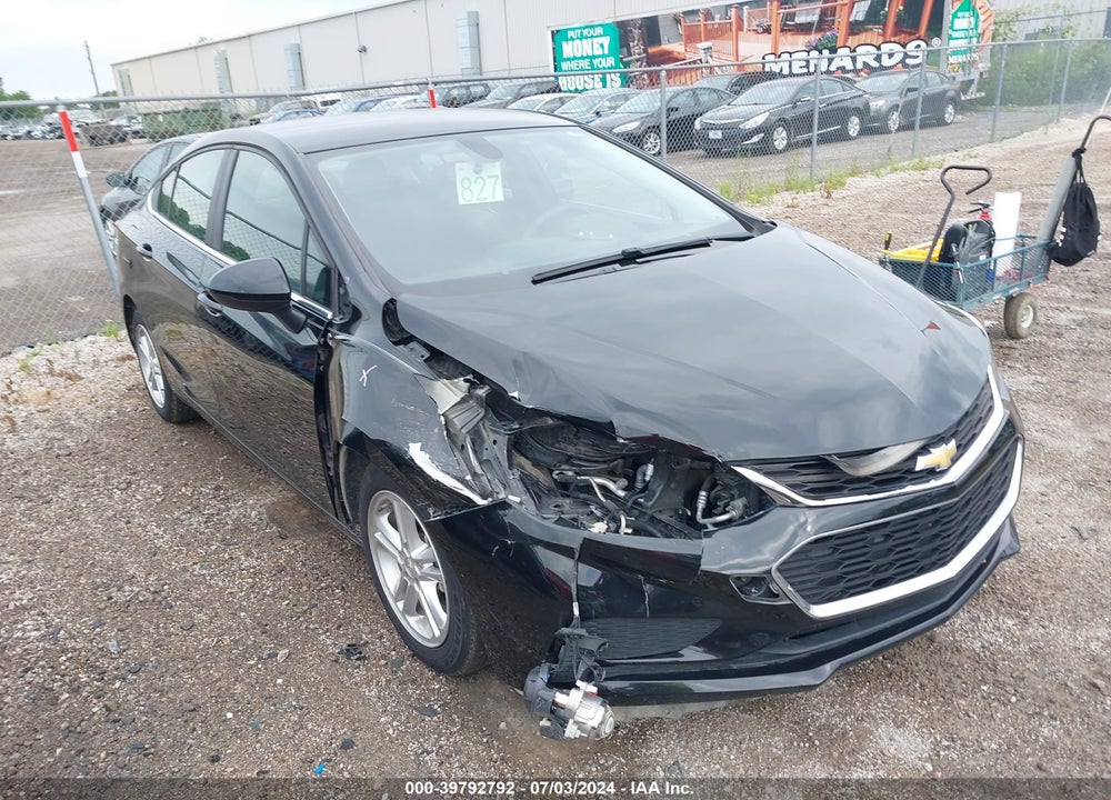 2018 CHEVROLET CRUZE LT AUTO VIN: 1G1BE5SM2J7210737