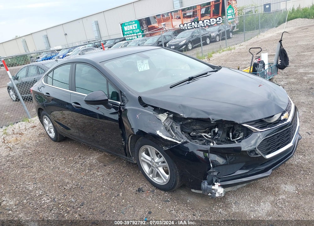 2018 CHEVROLET CRUZE LT AUTO VIN: 1G1BE5SM2J7210737