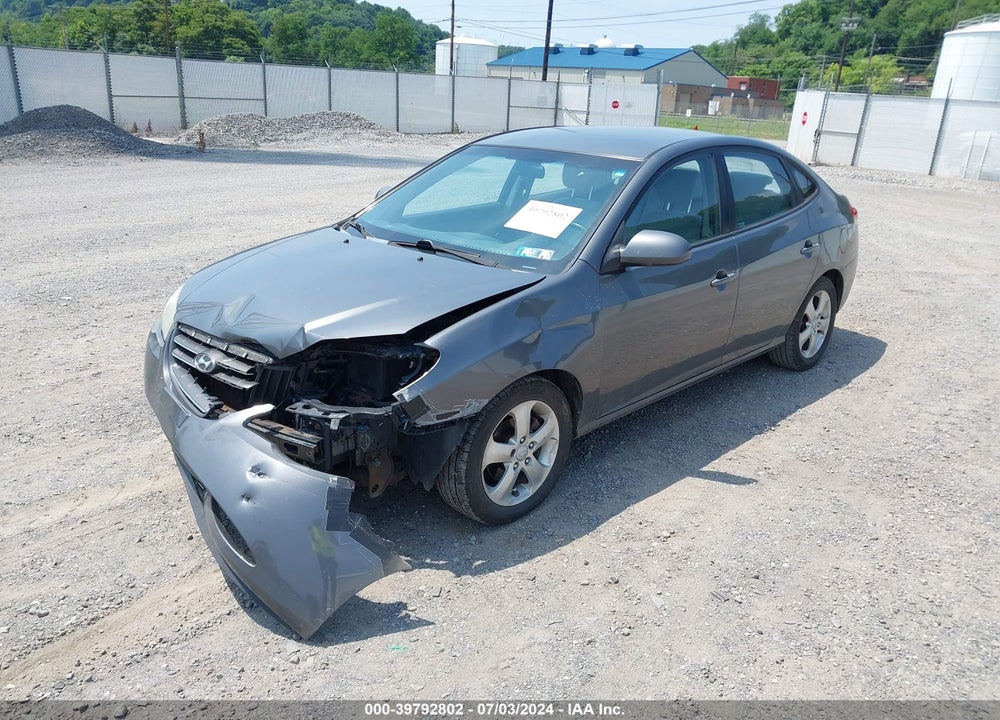2008 HYUNDAI ELANTRA GLS/SE VIN: KMHDU46D68U552741