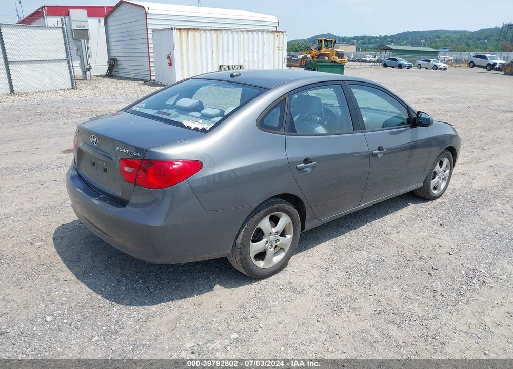 2008 HYUNDAI ELANTRA GLS/SE VIN: KMHDU46D68U552741