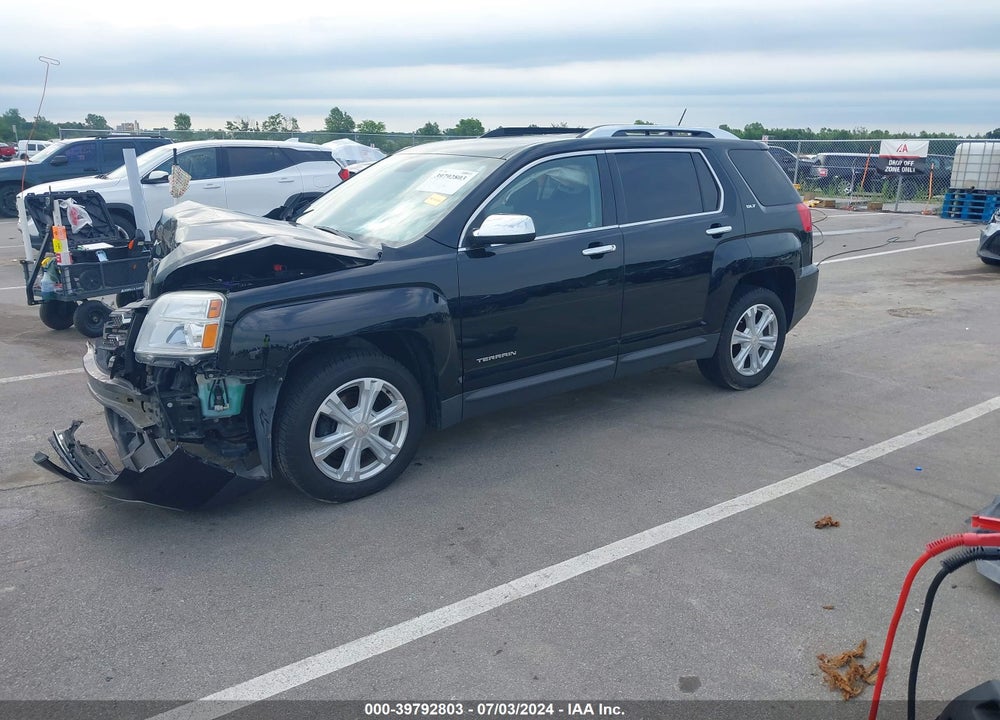 2016 GMC TERRAIN SLT VIN: 2GKFLUEK0G6119885