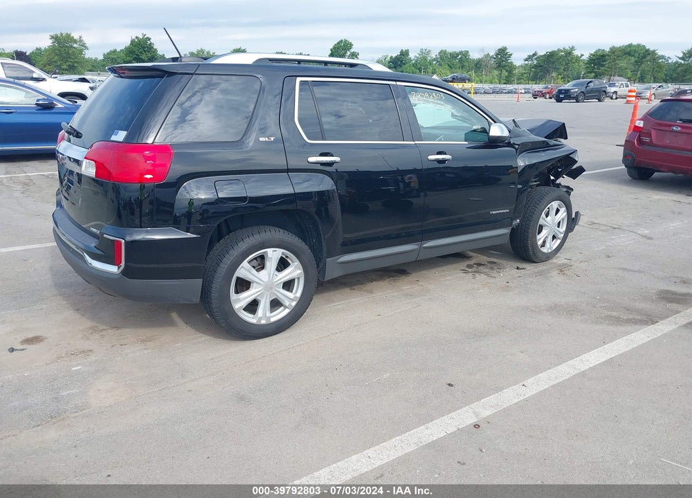 2016 GMC TERRAIN SLT VIN: 2GKFLUEK0G6119885