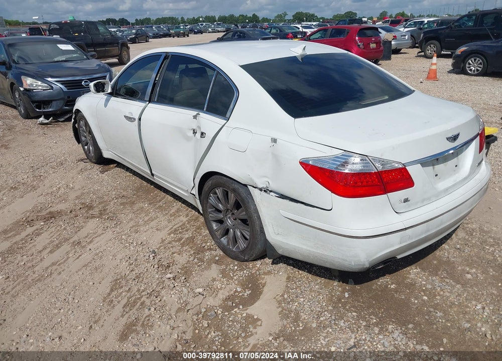 2010 HYUNDAI GENESIS 3.8 VIN: KMHGC4DE0AU076133