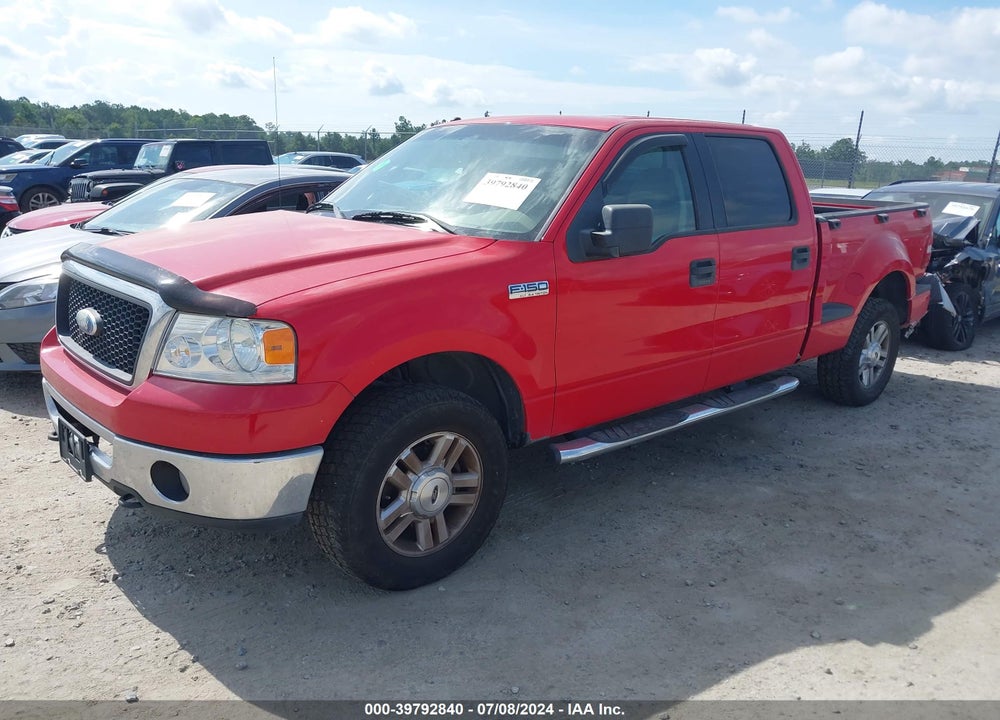 2006 FORD F-150 FX4/XLT VIN: 1FTPW04556KC77260