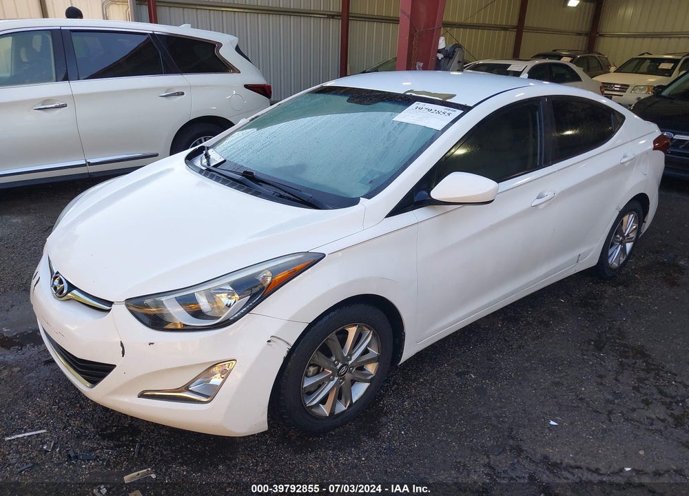 2014 HYUNDAI ELANTRA SE VIN: 5NPDH4AE5EH497424