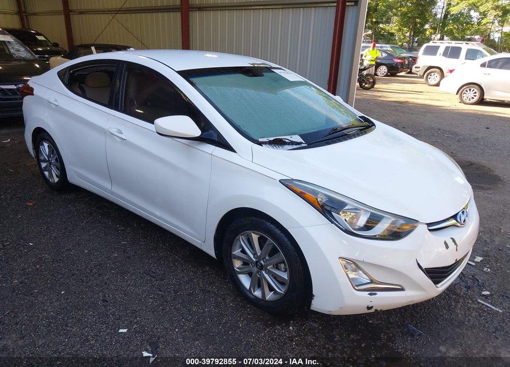 2014 HYUNDAI ELANTRA SE VIN: 5NPDH4AE5EH497424