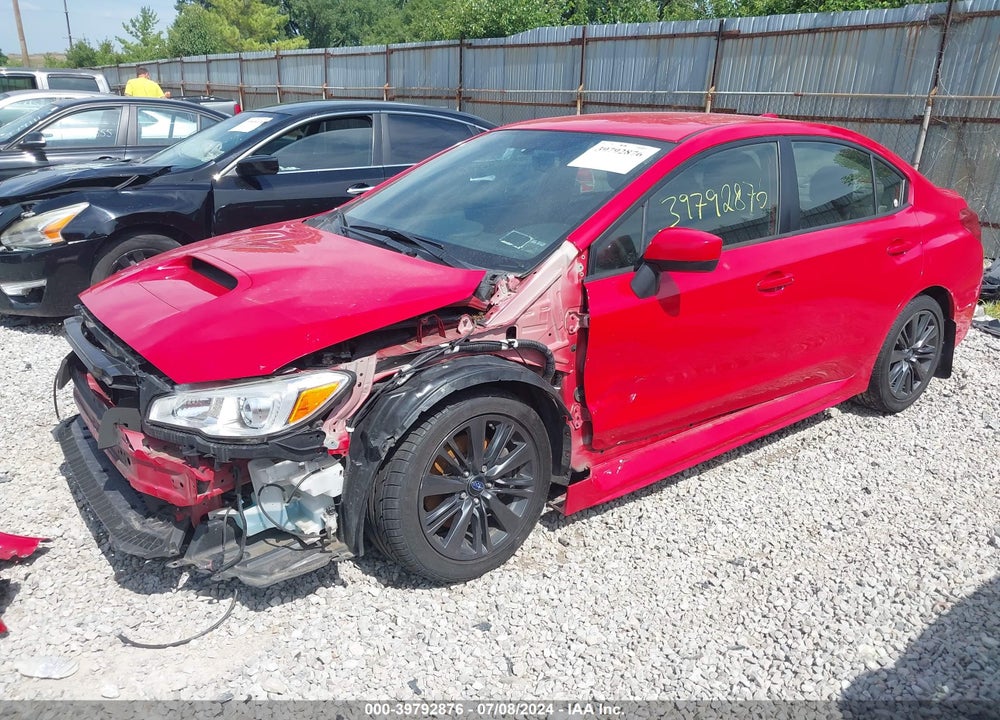 2016 SUBARU WRX VIN: JF1VA1B63G9801074