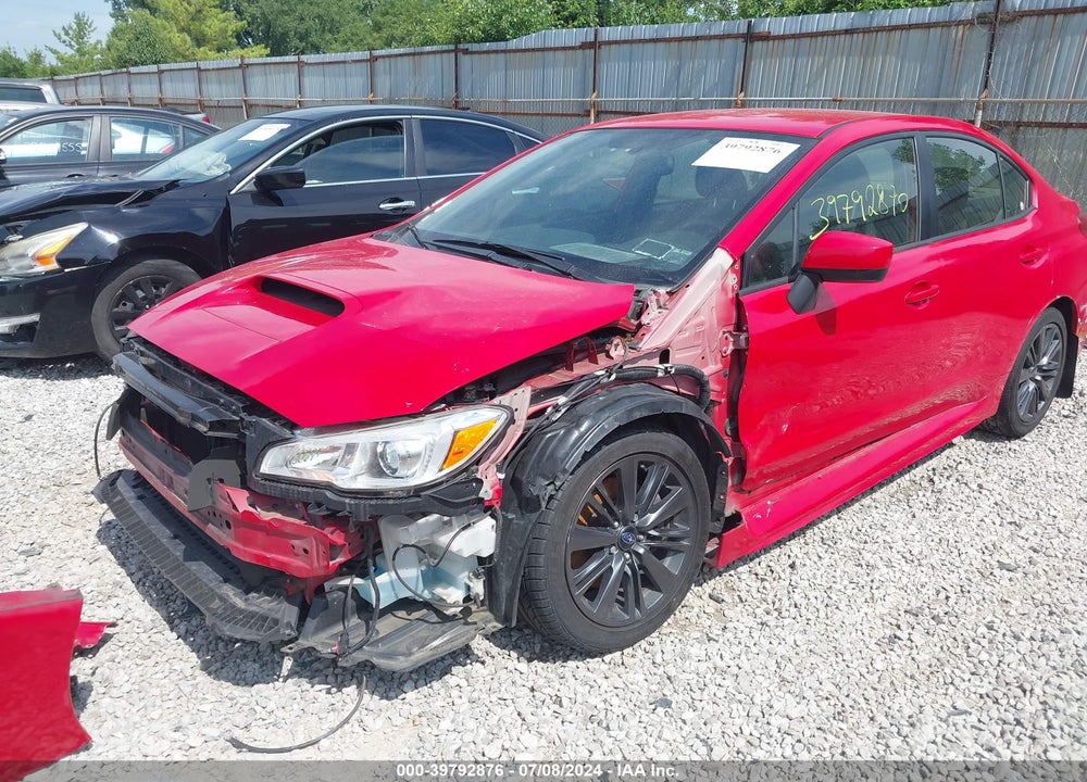 2016 SUBARU WRX VIN: JF1VA1B63G9801074