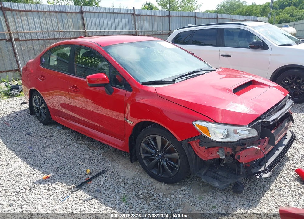 2016 SUBARU WRX VIN: JF1VA1B63G9801074