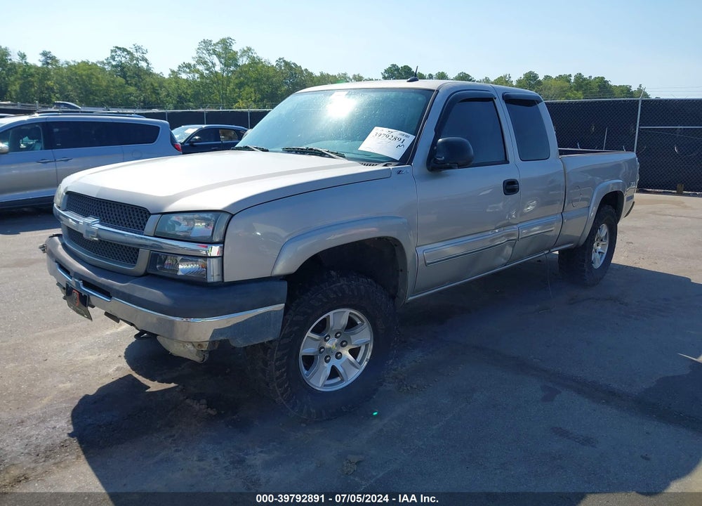 2004 CHEVROLET SILVERADO 1500 Z71 VIN: 1GCEK19T24E216878