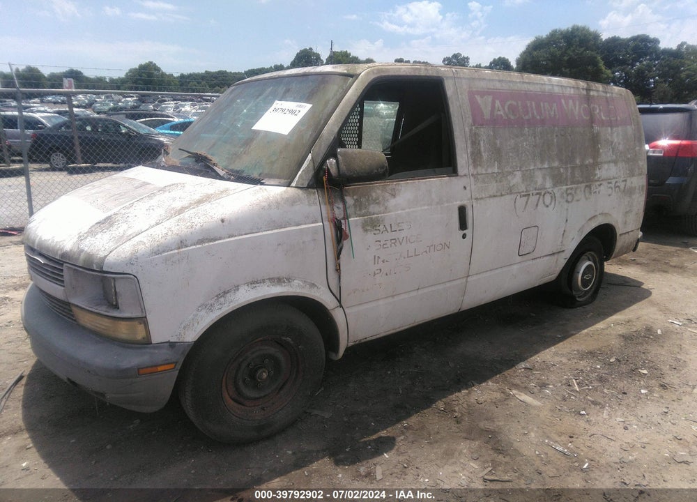 1999 CHEVROLET ASTRO VIN: 1GCDM19W8XB126057