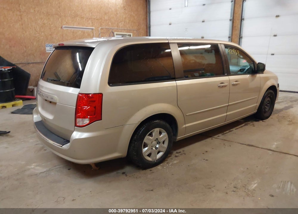 2013 DODGE GRAND CARAVAN SE VIN: 2C4RDGBG7DR643116