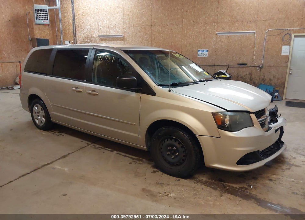 2013 DODGE GRAND CARAVAN SE VIN: 2C4RDGBG7DR643116