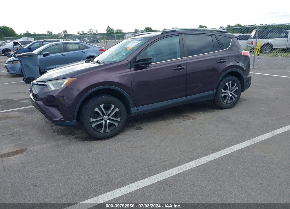 2016 TOYOTA RAV4 LE VIN: 2T3BFREV0GW416054