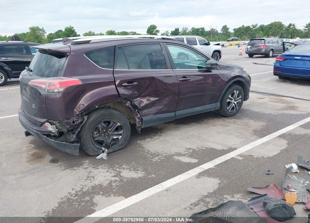 2016 TOYOTA RAV4 LE VIN: 2T3BFREV0GW416054