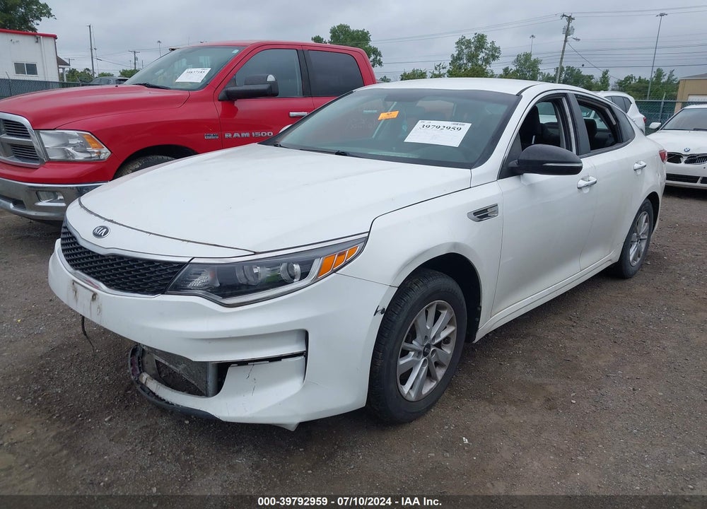 2016 KIA OPTIMA LX VIN: KNAGT4L32G5088109