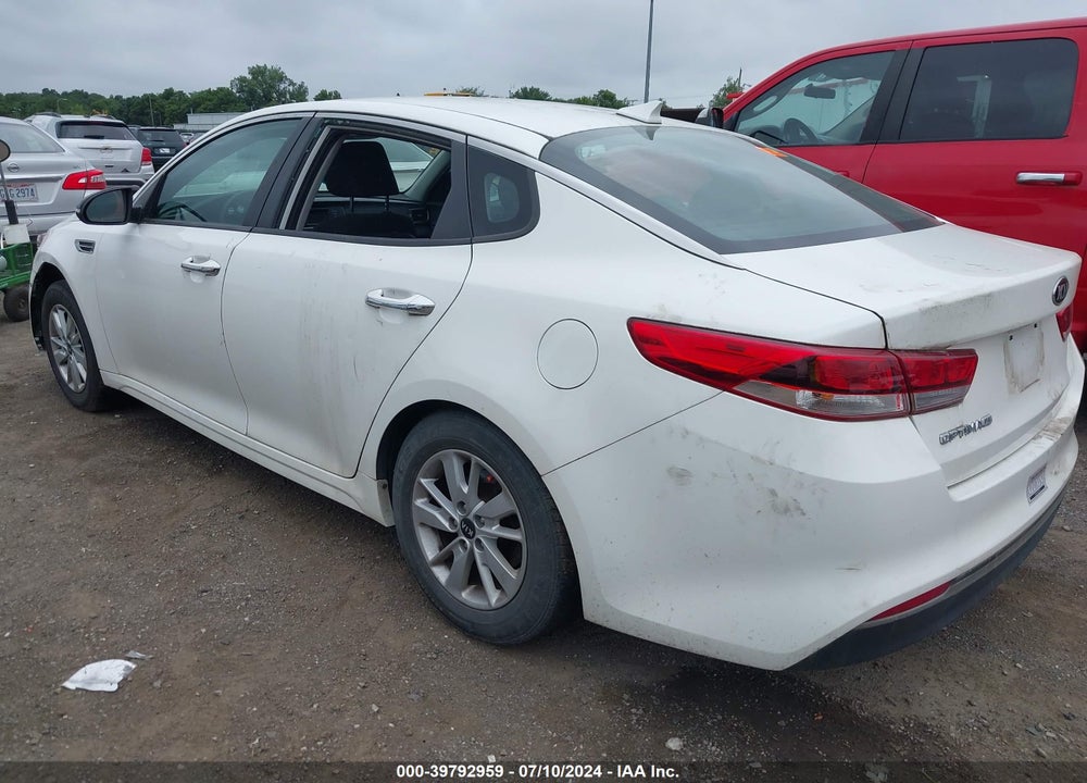 2016 KIA OPTIMA LX VIN: KNAGT4L32G5088109