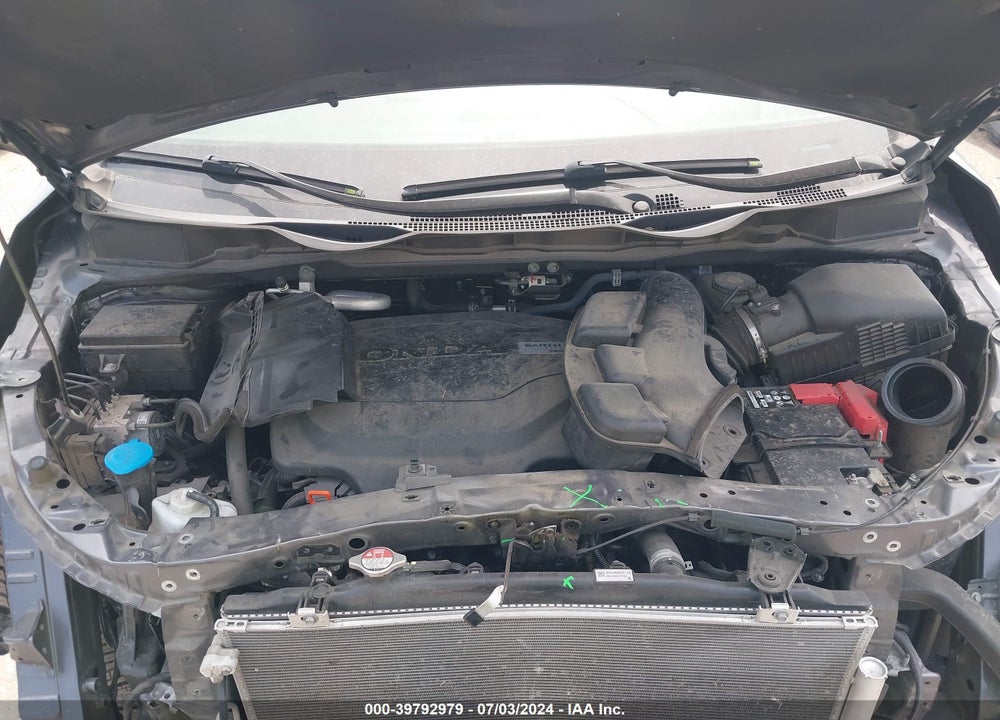 2018 HONDA ODYSSEY EX-L VIN: 5FNRL6H71JB042795