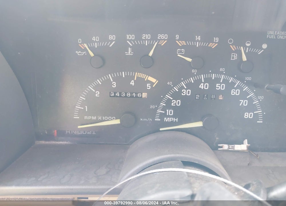 1994 CHEVROLET GMT-400 C1500 VIN: 2GCEC19K5R1219187