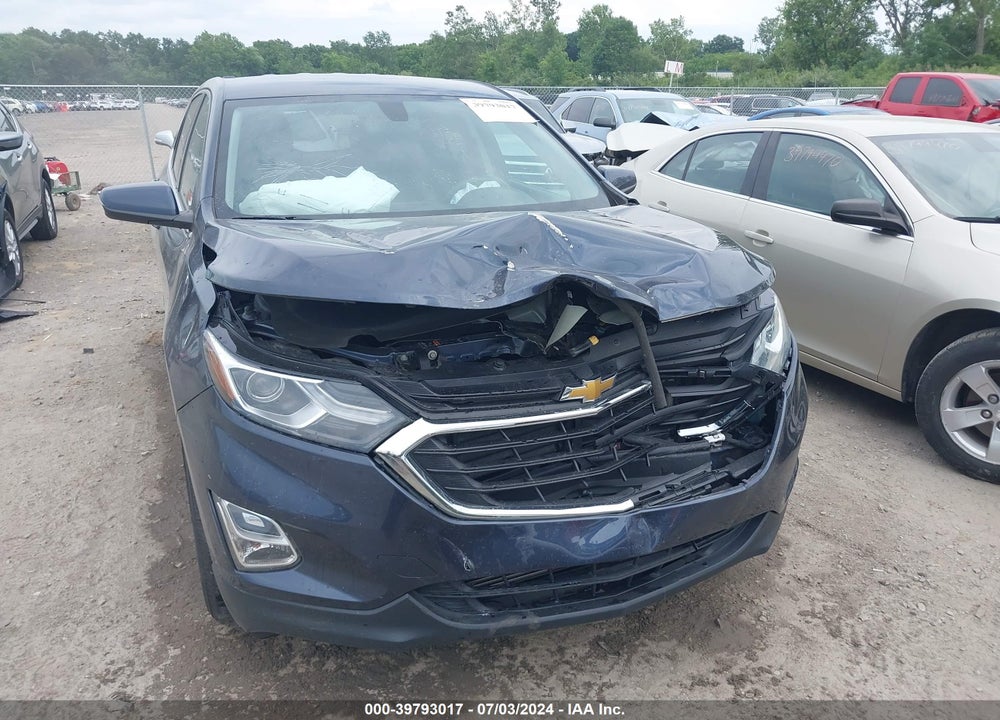2018 CHEVROLET EQUINOX LT VIN: 3GNAXJEV2JL135213