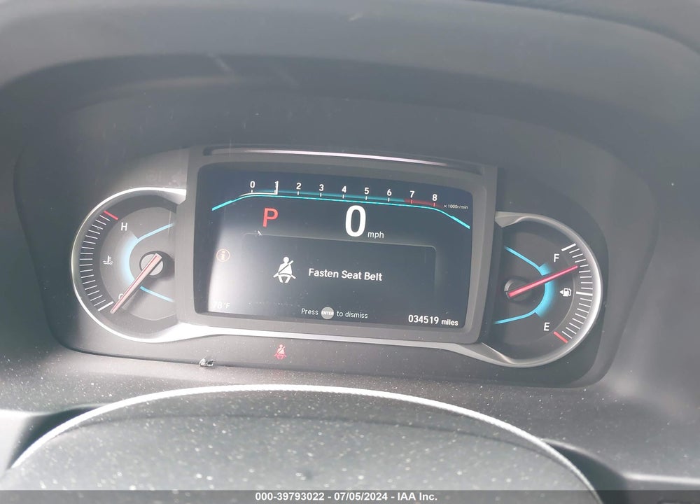 2021 HONDA PILOT AWD BLACK EDITION VIN: 5FNYF6H70MB080011