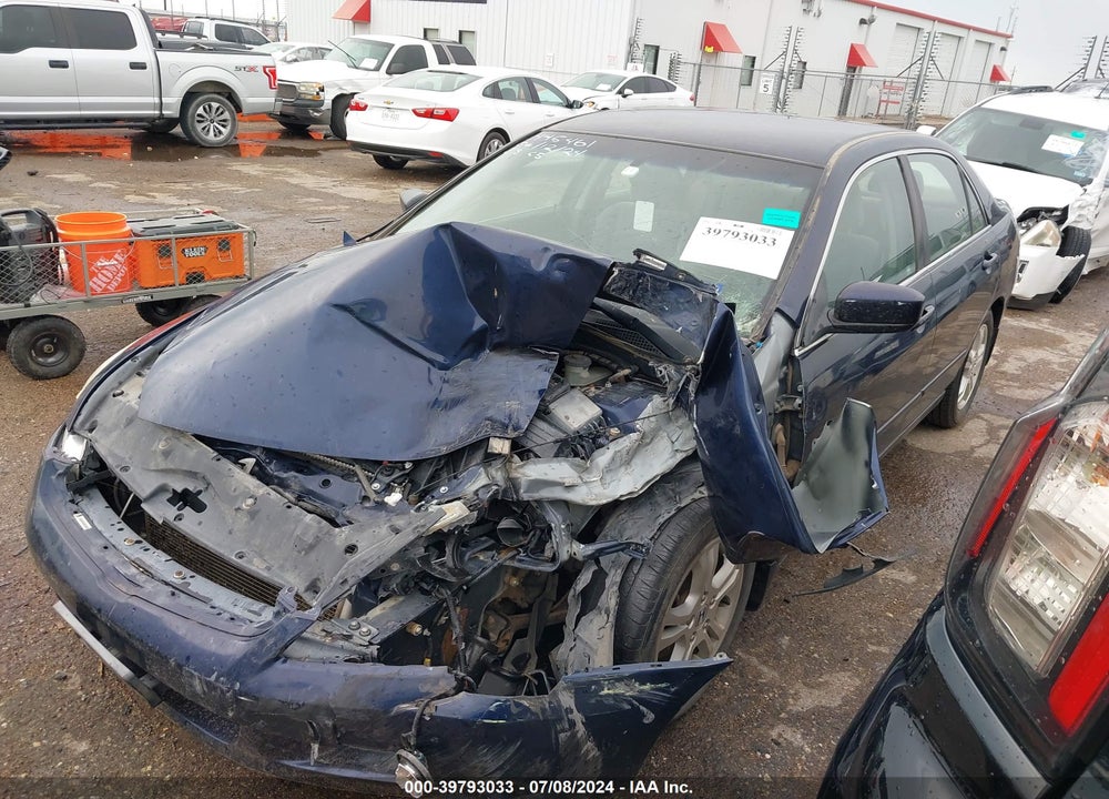 2007 HONDA ACCORD 2.4 SE VIN: JHMCM56307C022863