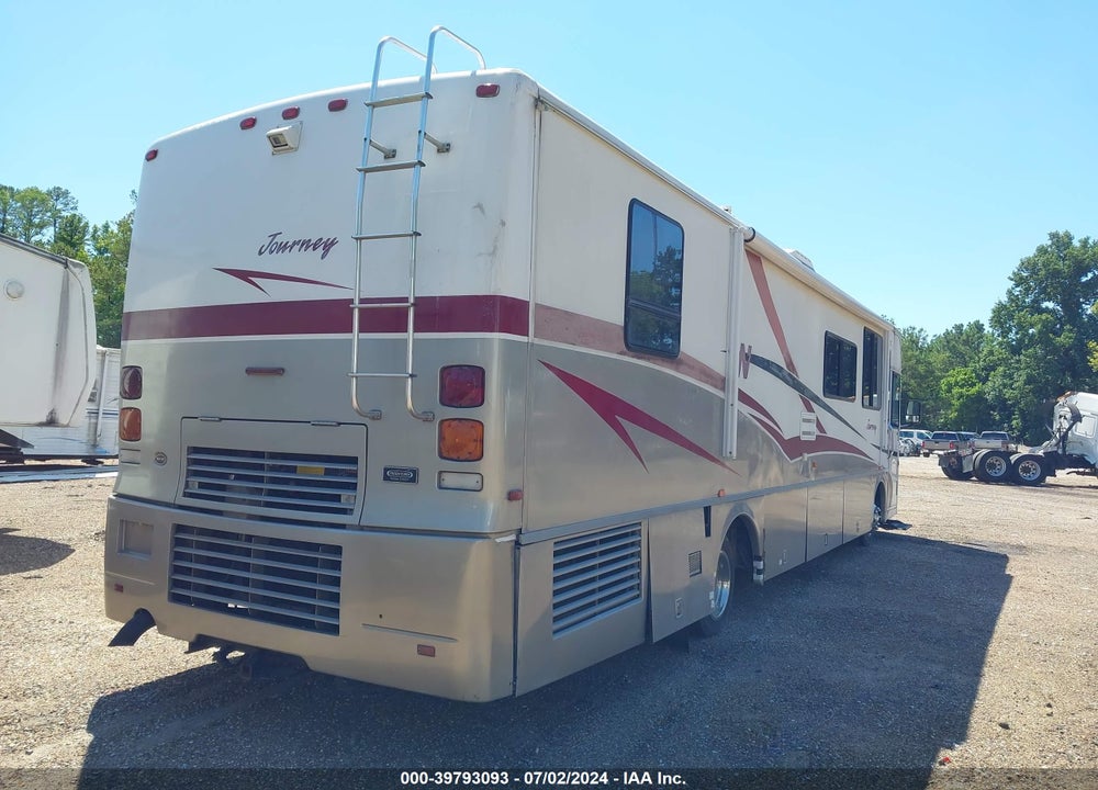 2000 FREIGHTLINER CHASSIS X LINE MOTOR HOME VIN: 4UZ6XFBC2YCG11785