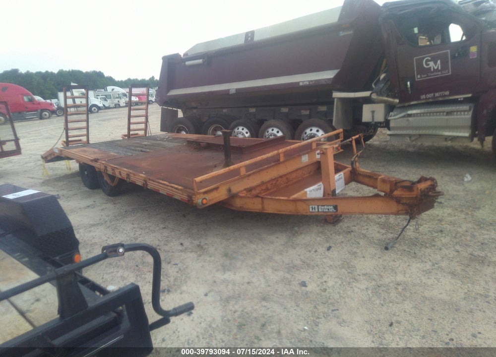 2007 HUDSON BROS TRAILER MFG --- VIN: 10HHSE18871001275