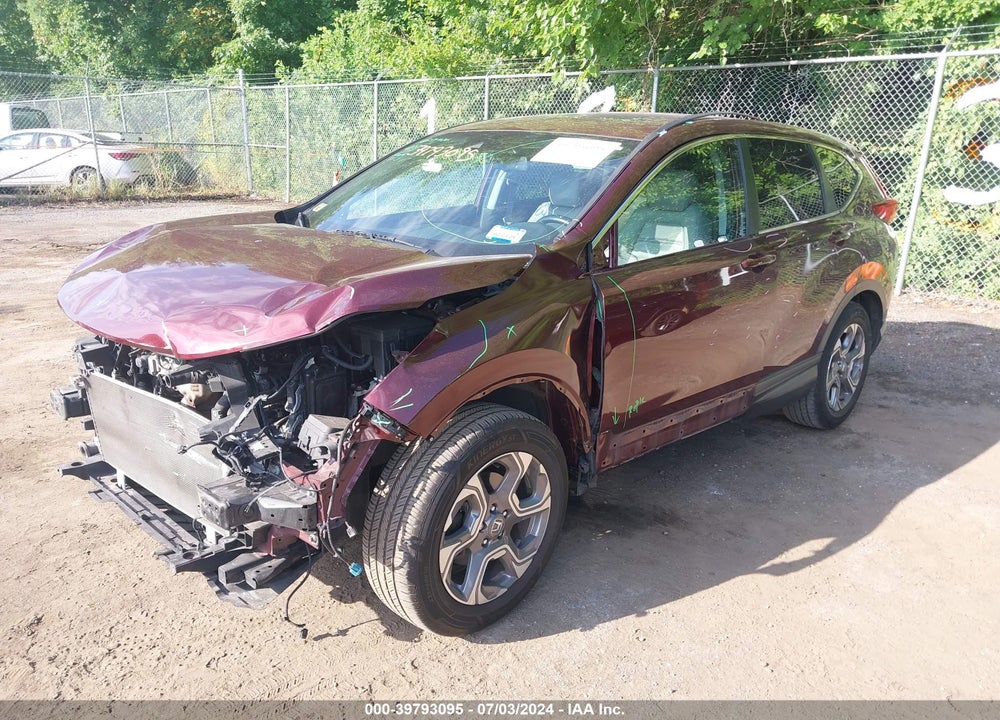 2017 HONDA CR-V EX-L/EX-L NAVI VIN: 2HKRW2H86HH660179