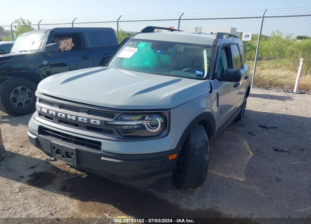 2022 FORD BRONCO SPORT BIG BEND VIN: 3FMCR9B69NRE04393