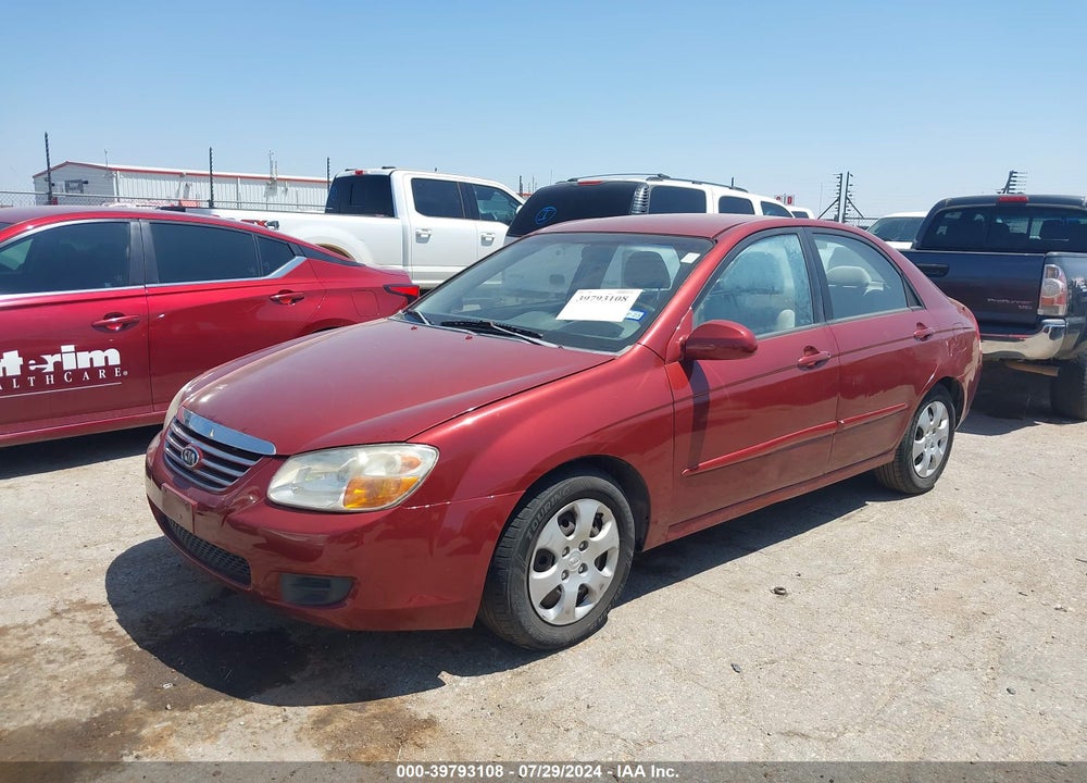 2007 KIA SPECTRA EX VIN: KNAFE121775406729