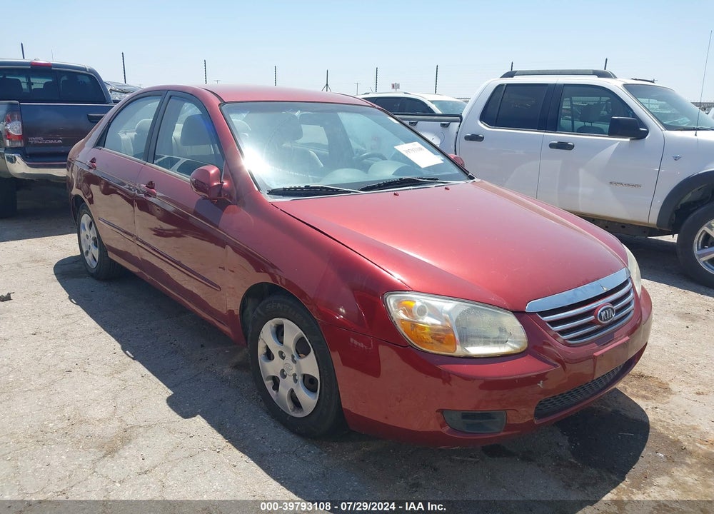 2007 KIA SPECTRA EX VIN: KNAFE121775406729