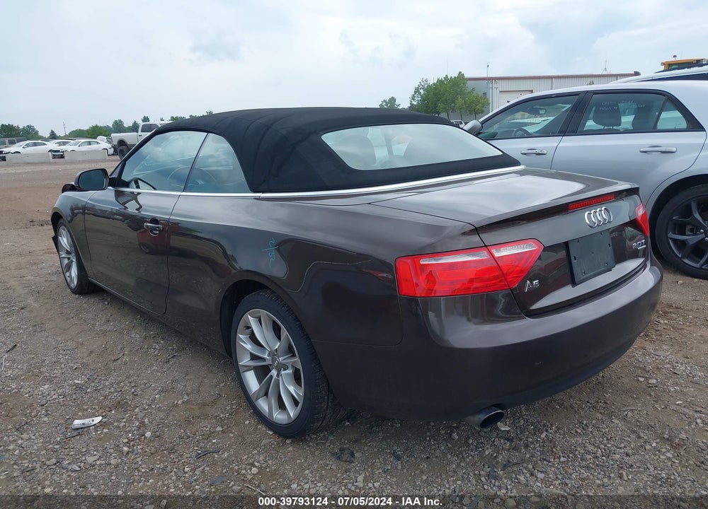 2014 AUDI A5 2.0T PREMIUM VIN: WAUCFAFH8EN011916
