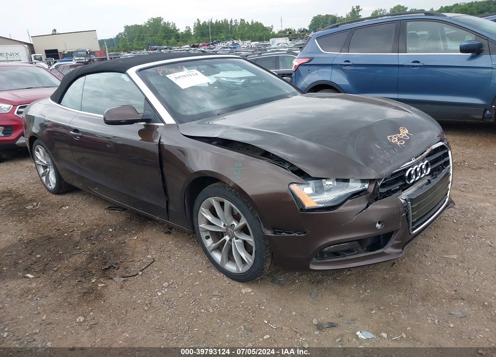 2014 AUDI A5 2.0T PREMIUM VIN: WAUCFAFH8EN011916