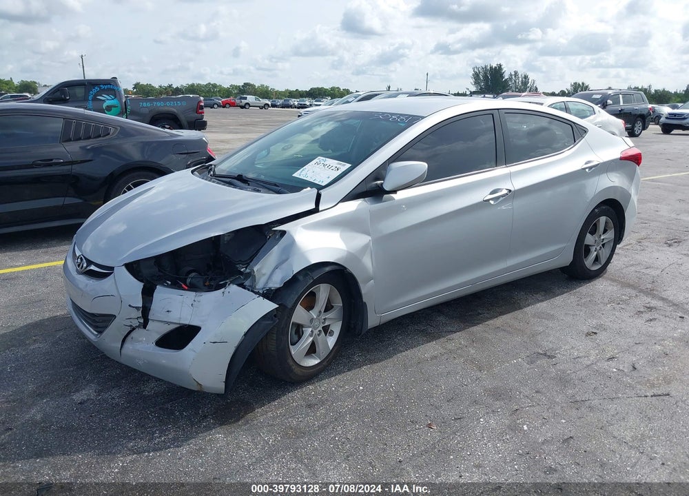 2013 HYUNDAI ELANTRA GLS VIN: 5NPDH4AE3DH308817