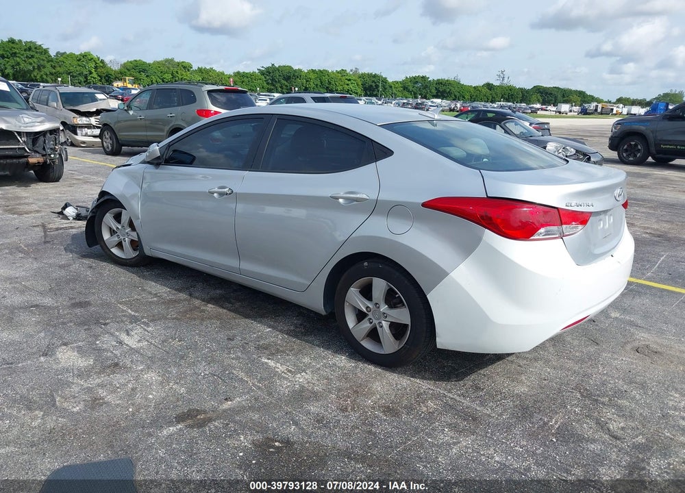 2013 HYUNDAI ELANTRA GLS VIN: 5NPDH4AE3DH308817