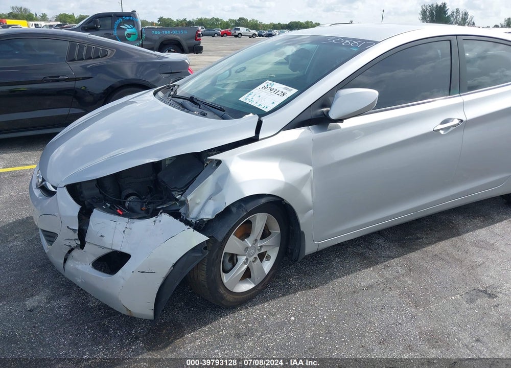 2013 HYUNDAI ELANTRA GLS VIN: 5NPDH4AE3DH308817