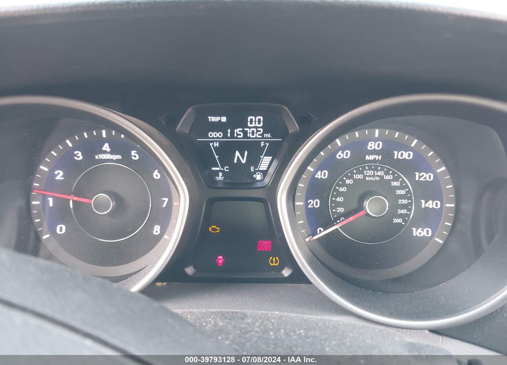 2013 HYUNDAI ELANTRA GLS VIN: 5NPDH4AE3DH308817
