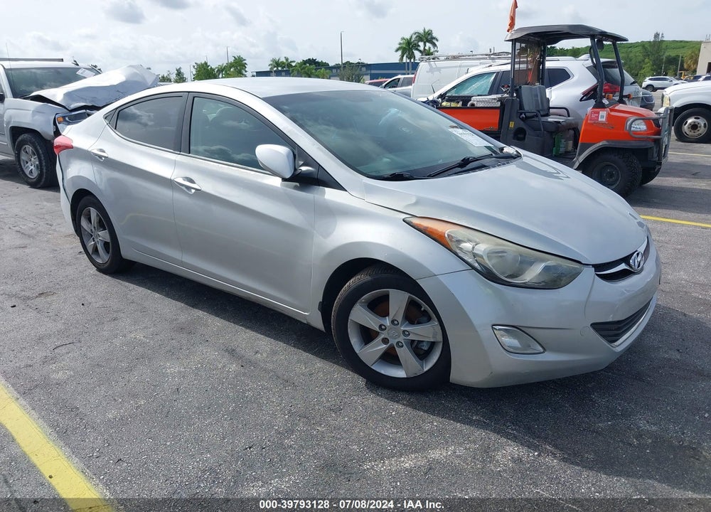 2013 HYUNDAI ELANTRA GLS VIN: 5NPDH4AE3DH308817