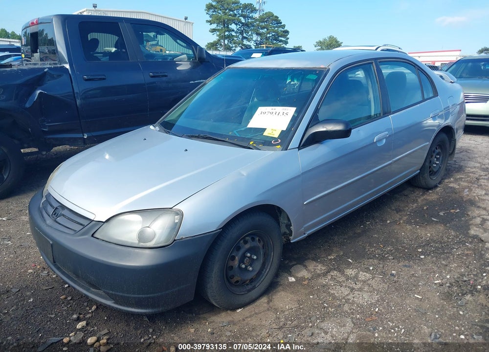 2003 HONDA CIVIC VIN: 1HGES165X3L013979