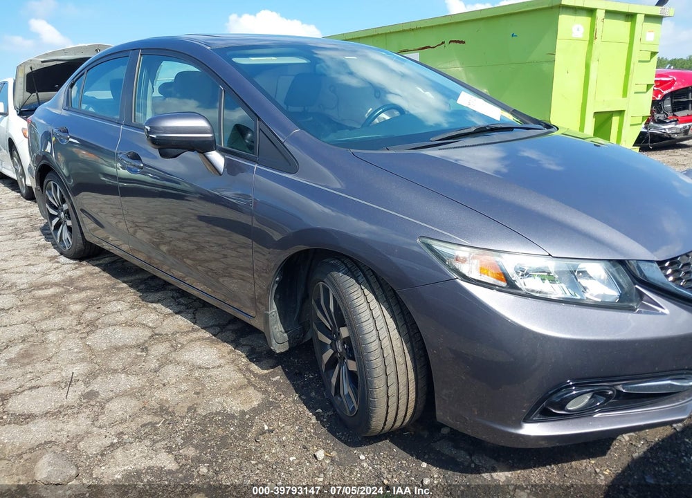 2014 HONDA CIVIC EX-L VIN: 19XFB2F93EE073691