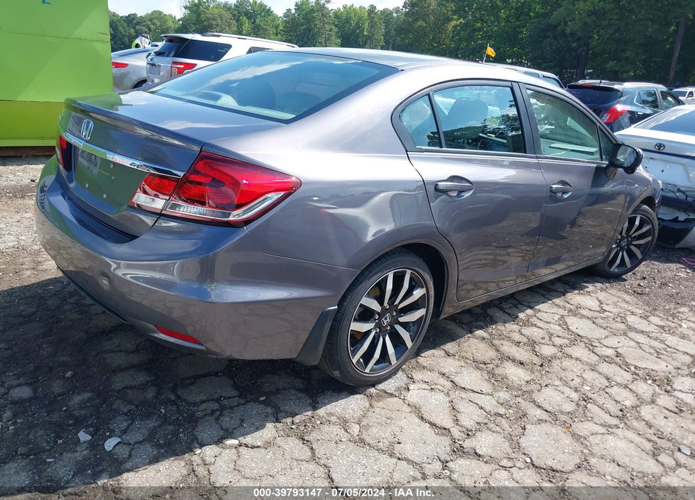 2014 HONDA CIVIC EX-L VIN: 19XFB2F93EE073691